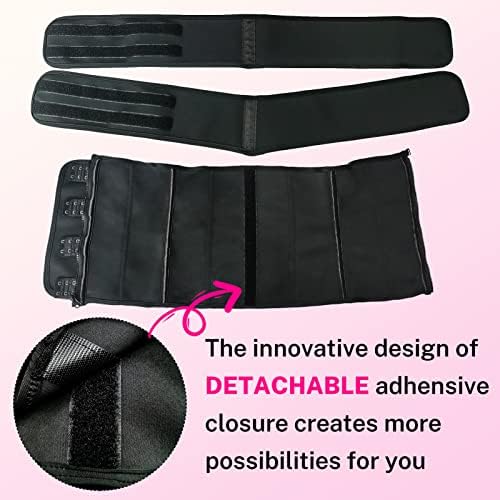 GainKee Clip and Zip Waist Trainer Corset Women Neoprene Worked Out Sweat Vest Body Shaper - Image 3