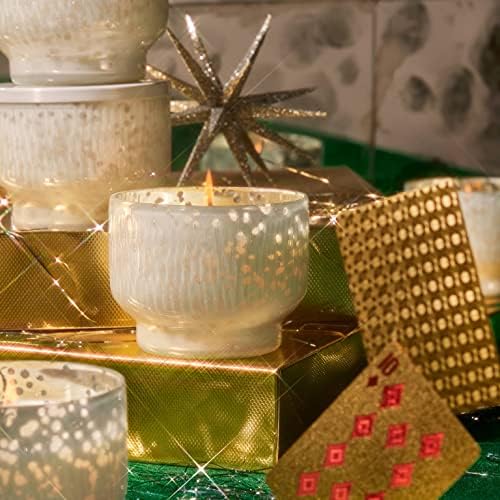 Capri Blue Holiday Mercury Jar Candle - Luxury Scented Candles for Home Decor - Long Lasting Soy Wax Blend- Decorative Jar for Holidays - Inverted Crystal Pine (10 oz) - Image 4