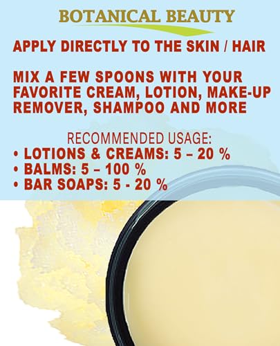 Botanical Beauty LEMON OIL BUTTER 100% Natural Pure VIRGIN UNREFINED RAW Cold Pressed. Lemon essential Oil, Shea Nut Butter Butyrospermum Parkii for Face, Skin, Body, Hair, Nails (4 Fl Oz) - Image 4