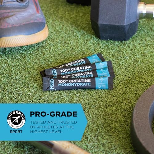 Fluid - Ultra-Fine Micronized 100% Creatine Monohydrate, Informed Sport Certified, Safe for Athletes, 5g Serving (30 Single Servings) - Image 3