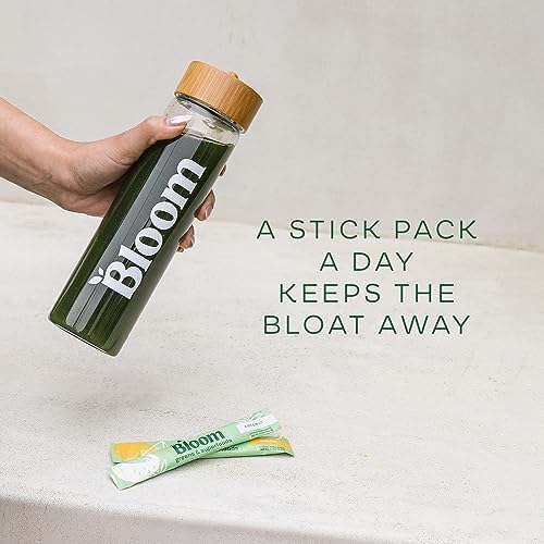 Bloom Nutrition Greens and Superfoods Powder Packets for Digestive Health, Greens Powder, Digestive Enzymes, Probiotics, Spirulina, Chlorella for Bloating & Gut Support, 15 Stick, Strawberry Kiwi - Image 6