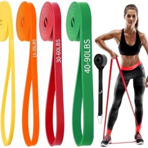 Resistance Bands for Working Out, Pull Up Assist Bands Set, Workout for Women and Men, Exercise Bands,Training, Plasticity, Physical Therapy at Home/Gym