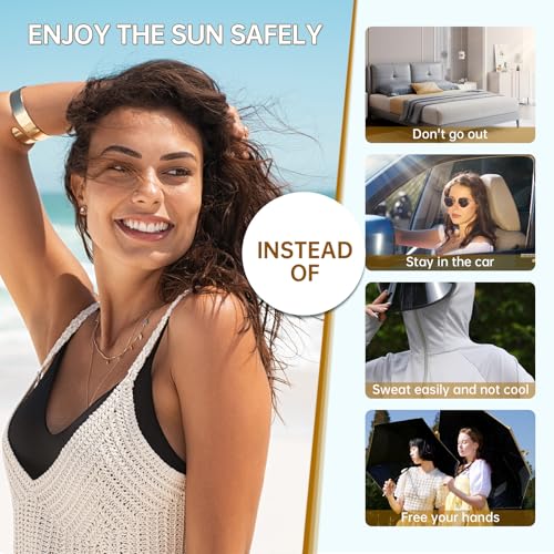 Face Sunscreen SPF 50, Invisible Broad Spectrum SPF + Makeup-Gripping Primer, Reef Safe Sunscreen With No White Cast, Oil Free & Oxybenzone Free, For All Skin Types & Skin Tones, 1.69FL Oz - Image 6