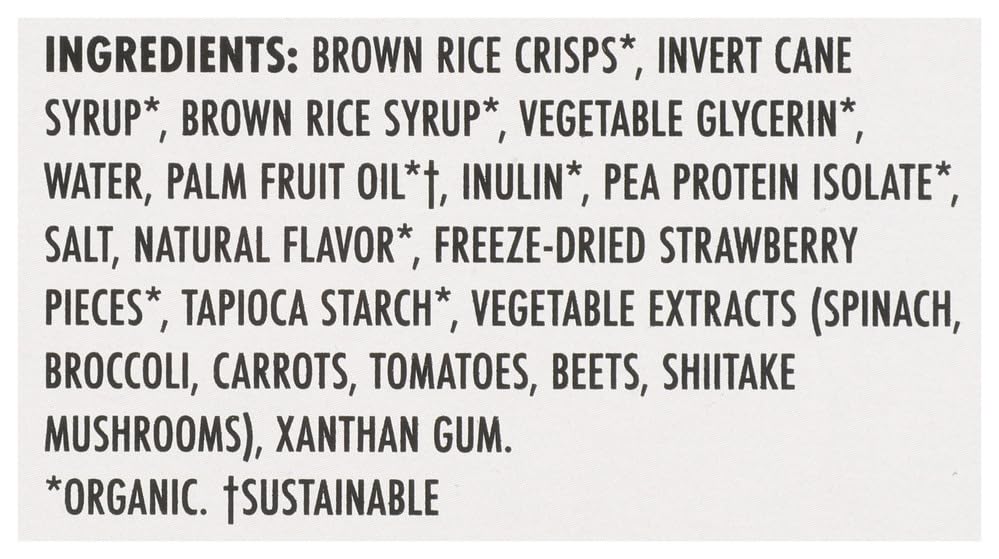 MadeGood Strawberry Crispy Squares, 6 Healthy Snacks, 0.78oz - Image 10