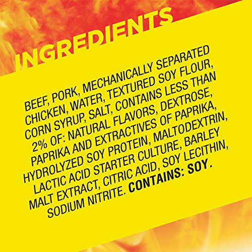 Slim Jim Smoked Meat Sticks, Original Flavor, 6g Protein Per Serving, Snack Size, Lunchbox Snack, 0.28 oz. (46 Count) - Image 8