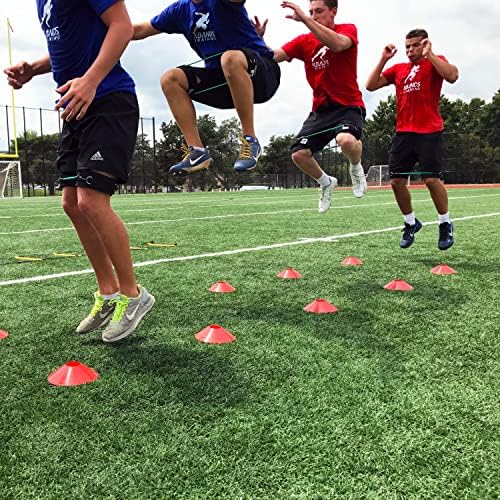 Kbands | Speed and Strength Leg Resistance Bands | Includes Speed 101 and Agility FX Digital Training Programs - Sizes for Youth, Intermediate, and Advanced Athletes - Image 7